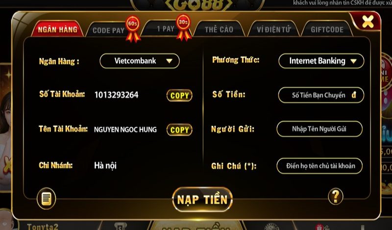 Truy cập liên kết K88 bằng thiết bị di động - K88