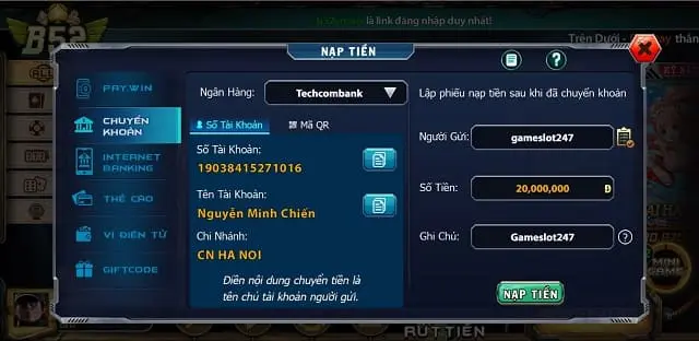 Hãy nhấp vào đây để tham gia Bay789 và nhận ngay khoản tiền thưởng 38000 đô la - Bay789