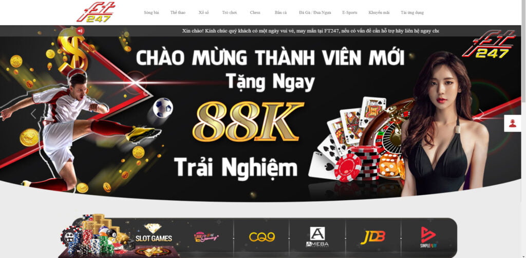 Trò chơi máy đánh bạc trực tuyến Vb68 LOT PG rất dễ thắng - Vb68